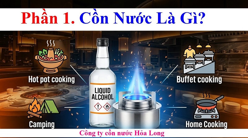 So Sánh Cồn Nước Và Cồn Khô: Loại Nào Tốt Hơn Cho Đun Nấu Và Sử Dụng Hàng Ngày?